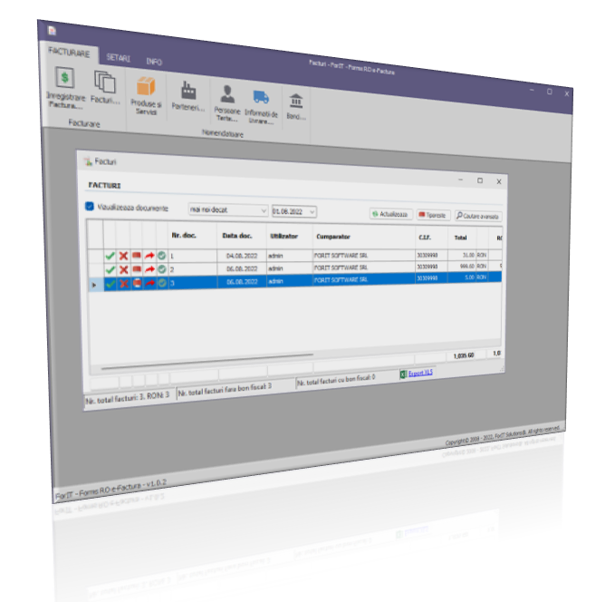 ForIT - Forms RO e-Factura